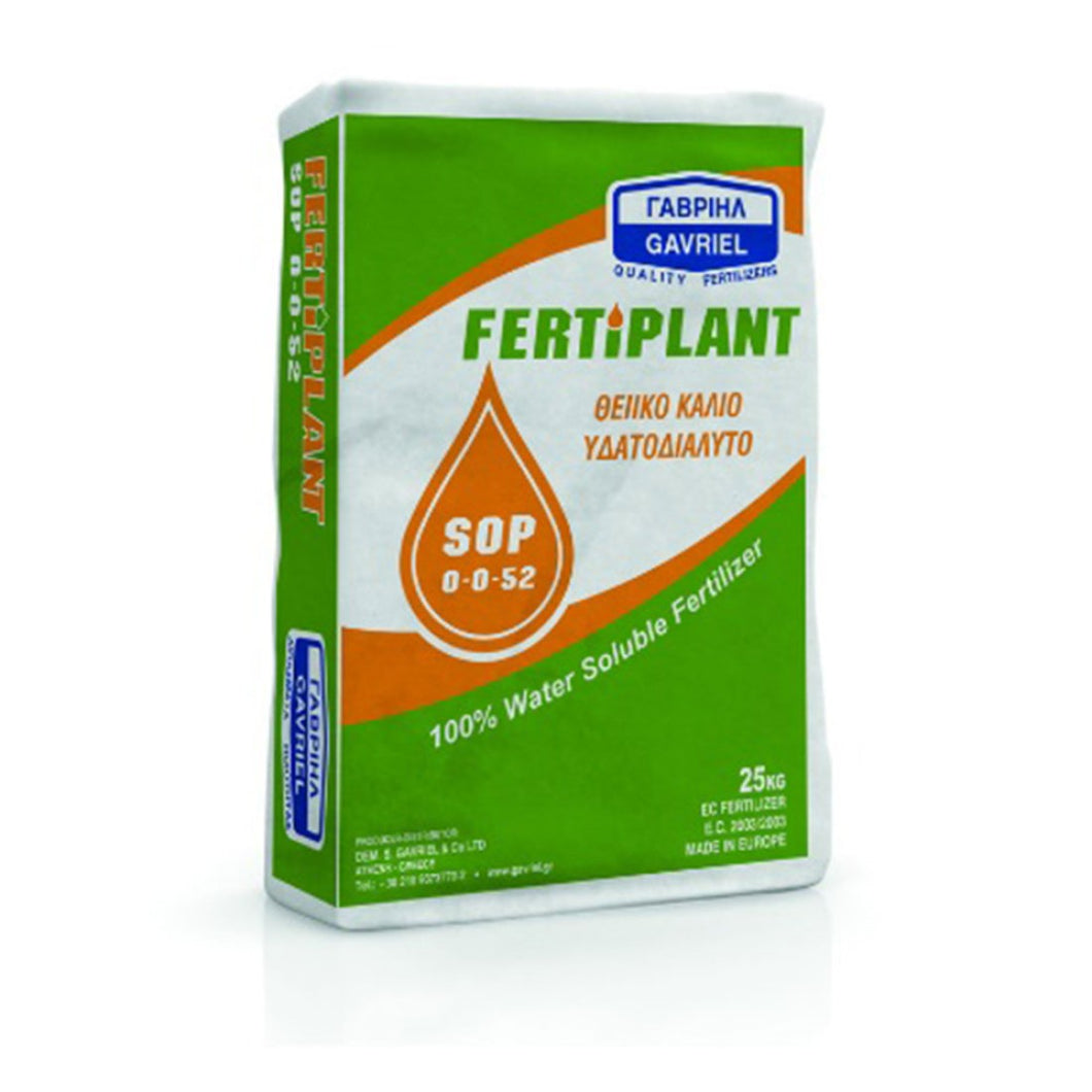 Fertiplant SOP 0:0:52+45SO3 25kg