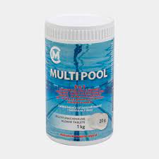 MULTIPOOL 1kg - hlorne tablete za male bazene (50kom x 20g)