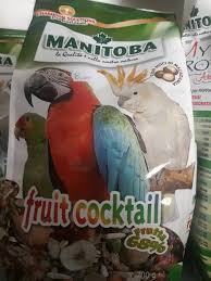 Manitoba Fruit Cocktail 700g - komplet voca i vitamina za velike papagaje