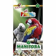 Manitoba All Parrots 2kg - kompletna hrana za Are, Žakoe(velike papagaje)