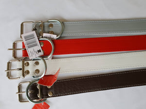 Kožna ogrlica 40mm za pse više boja