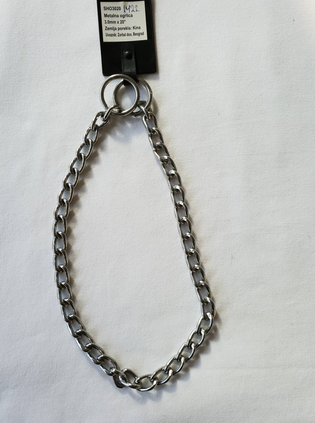 Metalna ogrlica 3.0mm x 20