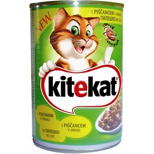 KiteKat konzerva za mačke piletina u sosu 400g