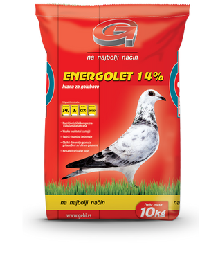 Energolet 14% -za golubove 10kg