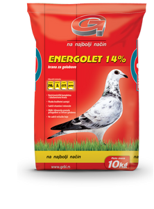 Energolet 14% -za golubove 10kg